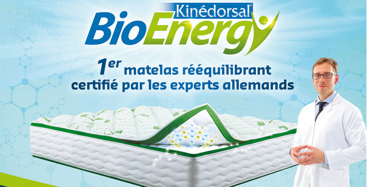 Literie au Maroc : Kinédorsal innove et lance Bioenergy